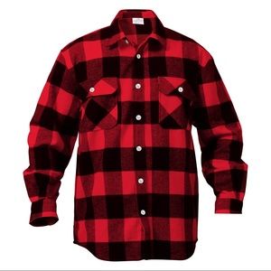 Red Flannel size M from pacsun